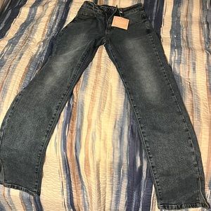 Kittenish high waisted medium wash jeans